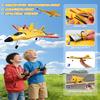 ANTSIR RC Plane F22 Raptor, Durable Foam Remote Control Airplane 2.4GHz with Smart Gyro/LED Lights/2 Rechargeable Batteries, RC Jet Glider Toy Gift for Kids Boys Girls Adults view 2