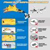 ANTSIR RC Plane F22 Raptor, Durable Foam Remote Control Airplane 2.4GHz with Smart Gyro/LED Lights/2 Rechargeable Batteries, RC Jet Glider Toy Gift for Kids Boys Girls Adults view 4