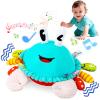Baby Toys 12-18 Months, Musical Crawling Crab Baby Plush Toy, 50 Songs & Recording Feature, Dancing Bouncing Interactive Baby Toddler Toys 6-12 Months, Tummy Time Toys 1 Year Old Gift Valentines Gifts view 1