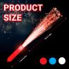 U-MOJOK 27 PCS Red Blue White Fiber Optic Wands Glow Sticks, Light Up Fiber Optic Lights Rod with 3 Light Modes, Sparklers Fireworks Sticks for July 4th, Wedding, Concerts, Neon Party Favors Supplies view 2