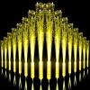27 PCS Yellow Fiber Optic Wands Glow Sticks, Light Up Fiber Optic Lights Rod with 3 Light Modes, Sparklers Fireworks Sticks for Easter,Wedding,Concerts,Halloween,Christmas,New Year Party view 1