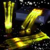 27 PCS Yellow Fiber Optic Wands Glow Sticks, Light Up Fiber Optic Lights Rod with 3 Light Modes, Sparklers Fireworks Sticks for Easter,Wedding,Concerts,Halloween,Christmas,New Year Party view 3