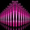 27 PCS Pink Fiber Optic Wands Glow Sticks, Light Up Fiber Optic Lights Rod with 3 Light Modes, Sparklers Fireworks Sticks for Valentine's Day, Wedding, Concerts, Halloween,Christmas, Neon Party view 1