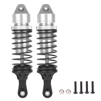 ALUMINUM ALLOY FRONT SHOCK STRUTS DAMPER IMPROVE STABILITY RC 1/10 ECX 2WD CAR MODEL BLUE BLACK (Silver B-ECX1095B)