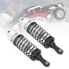 ALUMINUM ALLOY FRONT SHOCK STRUTS DAMPER IMPROVE STABILITY RC 1/10 ECX 2WD CAR MODEL BLUE BLACK (Silver B-ECX1095B) view 4