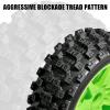 1/8 Scale RC Off-Road Buggy Tires & Wheels with 17mm Hex Foam Inserts Included, Compatible with ARRMA Typhon, LOSI, KYOSHO & More (Set of 4) view 3