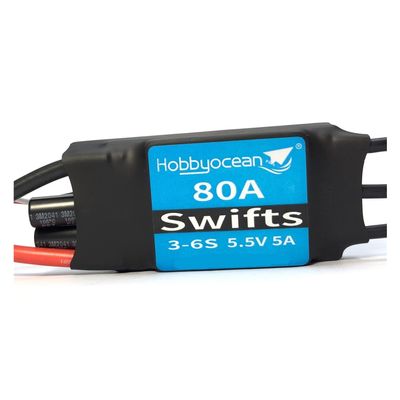 70mm 12 Blade Brushless EDF Duct Fan for RC 4S/6S Jet Aircraft Engine, 2200g Thrust Replacement(3400KV 80A ESC)
