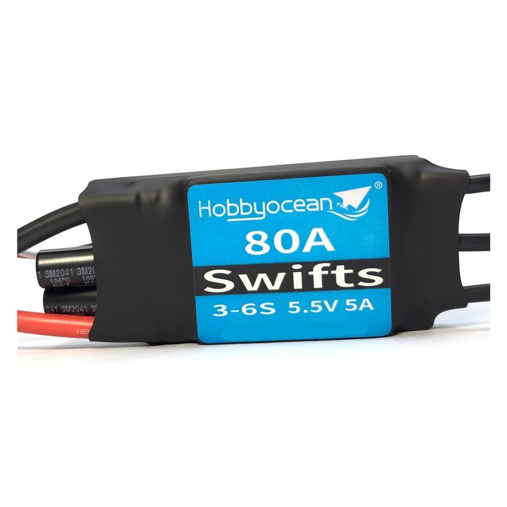 70mm 12 Blade Brushless EDF Duct Fan for RC 4S/6S Jet Aircraft Engine, 2200g Thrust Replacement(3400KV 80A ESC)