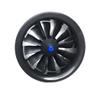 70mm 12 Blade Brushless EDF Duct Fan for RC 4S/6S Jet Aircraft Engine, 2200g Thrust Replacement(3400KV 80A ESC) view 4