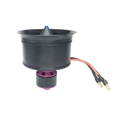 50mm 3-4S Brushless EDF Duct Fan with 11-Blade Propeller, 4900 kV/4300 KV Motor, 40 A/50 A Controller for RC Jet Replacement (Only 4900KV EDF)
