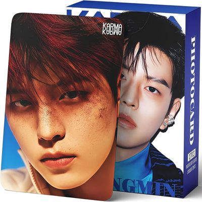 Photocards 127 PCS KARAMA Photo Cards Dominate World Tour Photocards lomo Card Gift Lomo Cards Merch for Boys and Girls (Kim Seung-min)