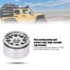 2.2 Inch Aluminum Alloy Wheel Hub 1/10 RC Car Upgrade Accessory SCX10 RR10 90048 Red Silver (Silver) view 2