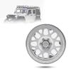 2.2 Inch Aluminum Alloy Wheel Hub 1/10 RC Car Upgrade Accessory SCX10 RR10 90048 Red Silver (Silver) view 3