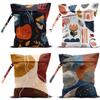4 Pack Modern Abstract Painting Boho Wet Bag Waterproof Washable Reusable Wet Dry Bag for Swimsuit Dirty Clothes Diaper Travel Beach Pool Gym Birthday Toiletries Beach EssentialsMinimalist Drawings view 1
