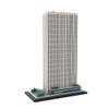 Architecture New York Skyscraper Landmark Building Bricks, 1:800 Modular Building Skyline Street View House Construction for Adult, Designed by SPBrix - 1017 Pieces view 1
