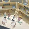 12 Miniature White ABS Chairs for 1:25 Scale Model Displays Craft Projects & Architectural Props Dollhouses Accessories view 3