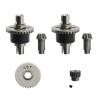 RC Parts Compatible with SCY 16101 16102 16103 16201 for Pro 1/16 Brushless RC Car Upgrades Parts Accessories Metal Differential and Gear Set view 1