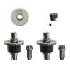 RC Parts Compatible with SCY 16101 16102 16103 16201 for Pro 1/16 Brushless RC Car Upgrades Parts Accessories Metal Differential and Gear Set view 2