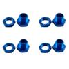 17mm Aluminum Wheel Hex Nut Upgrade Kit for Arrma Typhon 6S, Mojave, Felony, Infraction, Limitless - Replaces #ARAC9416, ARAC9763, ARA311035 (Blue) view 3