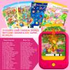 Kids Learning Tablet Bilingual, Educational Learning Toys for Toddlers 3-5 Year Olds, with 2000+ Words and Games, Autism Sensory and Speech Therapy Toys, 3 4 5 6 Year Old Girl Birthday Gift(Pink) view 2