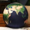 10.6 Planet Plush Soft Planet Plush Plush Pillow Toys Stuffed 3D Moon,Earth,Sun Plushie Doll Cute Solar System Planet Toy Gifts for Kids and Bedroom Sofa Home Decor (Earth-B) view 2