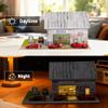 1/64 Scale Cars Display Case for Model Car Display and Storage, Stackable Garage with LED Light and Acrylic Cover for Hot Wheels & Matchbox Dioramas American Workshop view 4