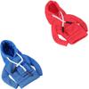 Desk Goose Outfits 7 inches Mini Desk Goose Clothing Desktop Goose Outfits Mini Porch Goose Hoodies Accessory 2 Pieces (Blue and Red) view 4