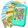 Kids Learning Tablet Bilingual, Educational Learning Toys for Toddlers 3-5 Year Olds, with 2000+ Words and Games, Autism Sensory and Speech Therapy Toys, 3 4 5 6 Year Old Boy Girl Birthday Gift(Green) view 1