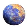 10.6 Planet Plush Soft Planet Plush Plush Pillow Toys Stuffed 3D Moon,Earth,Sun Plushie Doll Cute Solar System Planet Toy Gifts for Kids and Bedroom Sofa Home Decor (Mercury) view 1