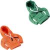 Desk Goose Outfits 7 inches Mini Desk Goose Clothing Desktop Goose Outfits Mini Porch Goose Hoodies Accessory 2 Pieces (Orange and Green) view 2