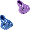 Desk Goose Outfits 7 inches Mini Desk Goose Clothing Desktop Goose Outfits Mini Porch Goose Hoodies Accessory 2 Pieces (Blue and Purple) view 2