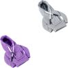 Desk Goose Outfits 7 inches Mini Desk Goose Clothing Desktop Goose Outfits Mini Porch Goose Hoodies Accessory 2 Pieces (Purple and Grey) view 2