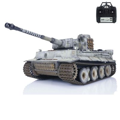 TOUCAN RC HOBBY Pro.Edition RTR German Tiger I RC Tank 1/16 Heng Long Upgrade TK7.0 FPV 3818 Manual Spray Tanks BB Airsoft Smoke Effect IR Battle with Sticter