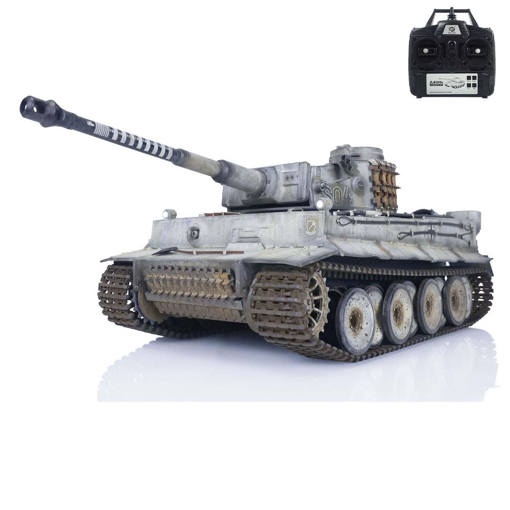 TOUCAN RC HOBBY Pro.Edition RTR German Tiger I RC Tank 1/16 Heng Long Upgrade TK7.0 FPV 3818 Manual Spray Tanks BB Airsoft Smoke Effect IR Battle with Sticter