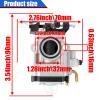 Carburetor Fit For BC200DL BC221DL BC225DL BC250 BC2000D BC2300LE BC2300DL BC2600 BC2601 CHT230 CHT232 CHT2200 C1 FS513 Mini Chopper view 2