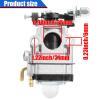 Carburetor Fit For BC200DL BC221DL BC225DL BC250 BC2000D BC2300LE BC2300DL BC2600 BC2601 CHT230 CHT232 CHT2200 C1 FS513 Mini Chopper view 3
