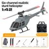 BrickCraftWorks 1/42 Scale BELL206 RC Helicopter, 2.4G 4CH Single Rotor Flybarless Mini 3D Stunt RC Helicopter Model with Optical Flow Altitude Hold 6-Axis Gyro view 2