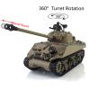 TOUCAN RC HOBBY Pro.Edition RTR TK7.0 Henglong 1/16 Plastic M4A3 Sherman RC Tank 3898 360 Turret Barrel Recoil BB Airsoft Smoke Effect IR Battle with Sticter for Ages 14+ view 2