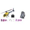 A60 1/42 Scale BELL206 90-Class 2.4G 4CH Single Rotor Flybarless Mini RC Helicopter Model with Optical Flow Altitude Hold (RTF) view 2