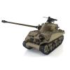 TOUCAN RC HOBBY Pro.Edition RTR Henglong 1/16 TK7.0 Upgraded M4A3 Sherman RC Tank 3898 Metal Tracks Barrel Recoil BB Airsoft Smoke Effect IR Battle with Sticter for Ages 14+ view 1