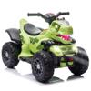 Okybaby Dinosaur Ride On ATV for Kids, 12V Kids ATV Electric Car Toys with Music, Microphone Interface, Bluetooth & LED Lights, 1.86MPH Safe Speed Green view 1