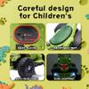 Okybaby Dinosaur Ride On ATV for Kids, 12V Kids ATV Electric Car Toys with Music, Microphone Interface, Bluetooth & LED Lights, 1.86MPH Safe Speed Green view 2