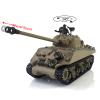 TOUCAN RC HOBBY Pro.Edition RTR Henglong 2.4G 1/16 TK7.0 Plastic M4A3 Sherman RTR RC Tank Model 3898 Barrel Recoil BB Airsoft Smoke Effect IR Battle with Sticter for Ages 14+ view 2