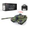 TOUCAN RC HOBBY Pro.Edition RTR 2.4Ghz Henglong 1/16 TK7.0 Plastic Leopard2A6 RTR RC Tank 3889 with 360 Turret BB Airsoft Smoke Effect IR Battle with Sticter view 2