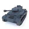 TOUCAN RC HOBBY Pro.Edition RTR Henglong 1/16 TK7.0 Upgraded Panzer IV F2 RTR RC Tank 3859 with 360 Turret BB Airsoft Smoke Effect IR Battle with Sticter for Ages 14+ view 4