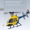 BrickCraftWorks 1/42 Scale BELL206 RC Helicopter, 2.4G 4CH Single Rotor Flybarless Mini 3D Stunt RC Helicopter Model with Optical Flow Altitude Hold 6-Axis Gyro view 4