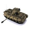 TOUCAN RC HOBBY Pro.Edition RTR Henglong FPV 1/16 TK7.0 Barrel Recoil King Tiger RC Tank 3888A Metal BB Airsoft Smoke Effect IR Battle with Sticter for Ages 14+ view 1