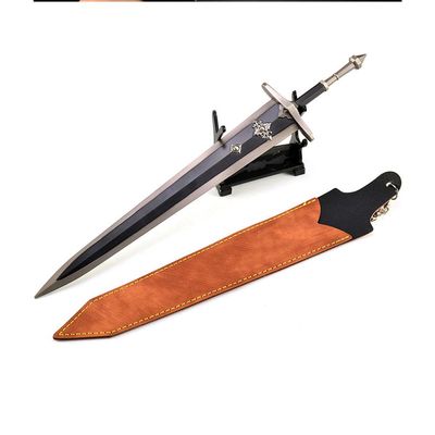 GTXEG Elden Greatsword of Solitude,Game Anime Equipment All Metal 30 Cm/11.81In Model with Display Stand Ornaments,Figure Statue Cosplay Props Accessories Festival Present