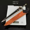 GTXEG Elden Greatsword of Solitude,Game Anime Equipment All Metal 30 Cm/11.81In Model with Display Stand Ornaments,Figure Statue Cosplay Props Accessories Festival Present view 2