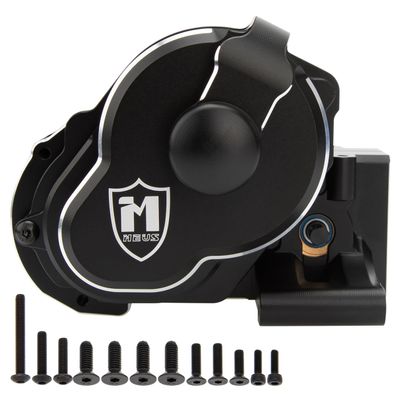 MEUS RACING Transmission Gearbox for 272 272R Traxxas VXL 2WD Slash Bandit Rustler Stampede Drag Slash C10 Mustang 5.0 F-150 Raptor (Black)